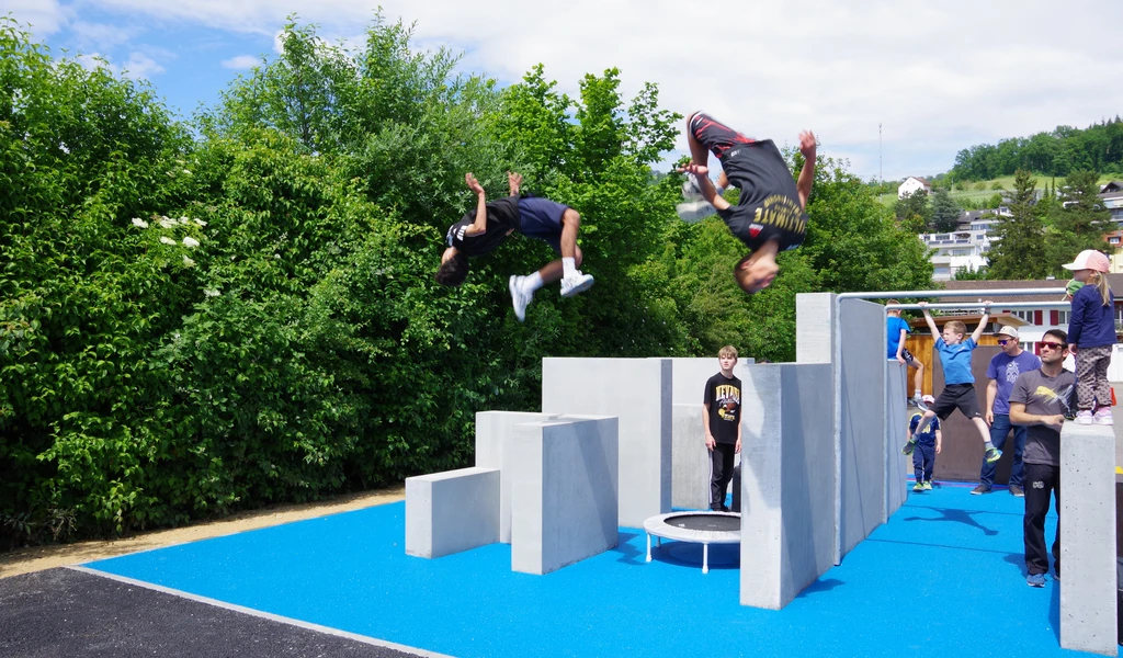 Parkour Outdoor-Anlage